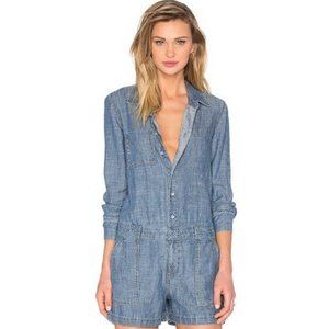 Level 99  Jean Denim Rompers NWOT Sz Small